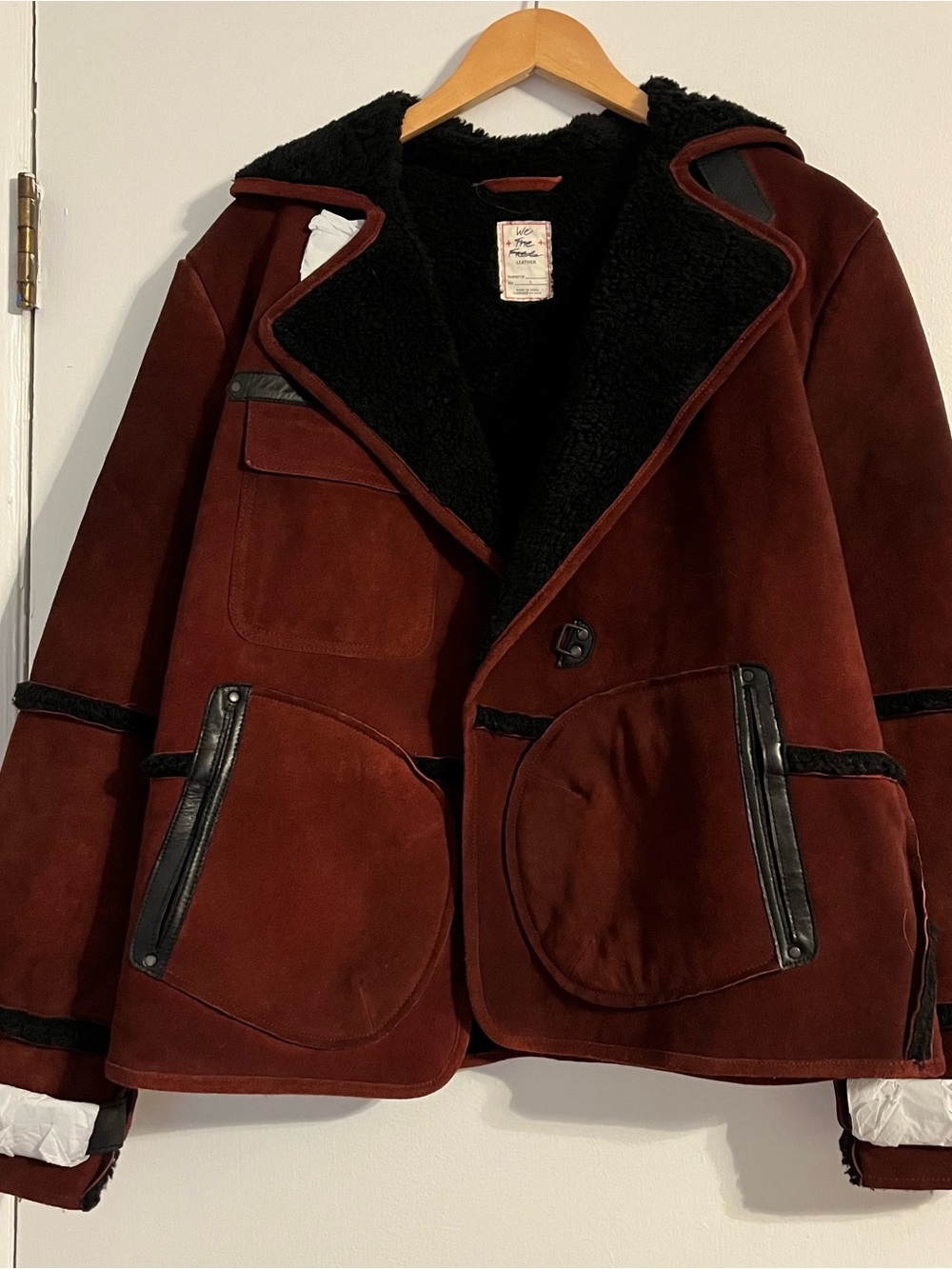 We The Free Free People Cassidy Cozy Jacket small NWOT